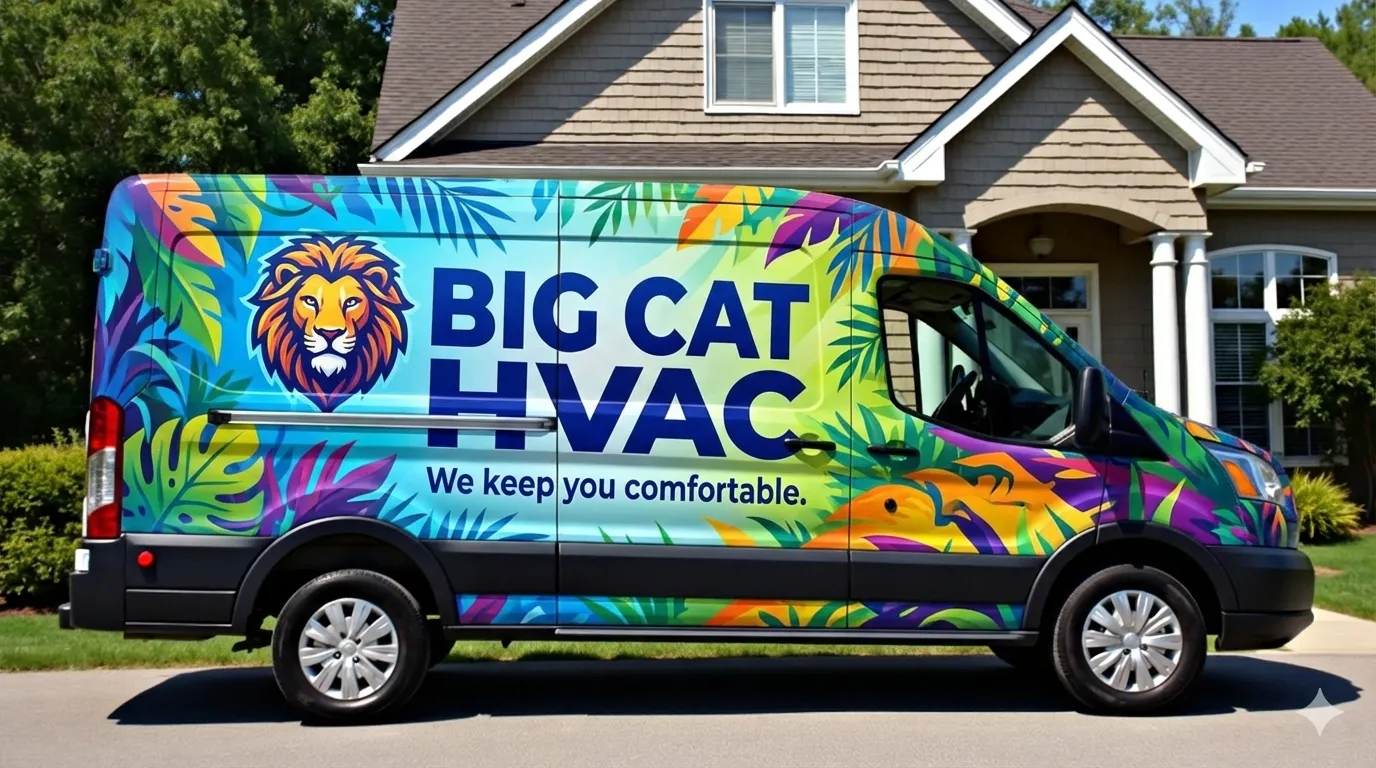 Professional fleet vehicle wraps — commercial truck and van graphics